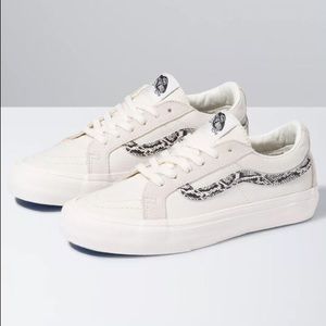 Vans size 10 reissue snake skin print Vans